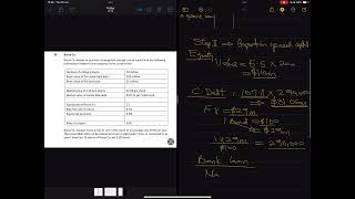 LECTURE 19  BURSE Co  WACC IRR ACCA FM PAPER [upl. by Acisej]