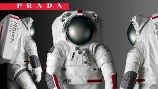 Unveiling NASAs New Moon Suit AxEMU by Axiom Space and Prada [upl. by Kcirrej]