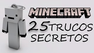 25 TRUCOS SECRETOS QUE NO CONOCIAS  MINECRAFT 2024 [upl. by Dnalrah733]