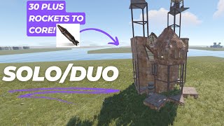 The Mountain  CHEAP and DEFENDABLE 2X1 RUST Base  SoloDuoTrio 2023 [upl. by Llevrac]