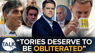 “Tories Deserve To Be Obliterated”  Poll Suggests Conservatives Heading For Biggest Ever Defeat [upl. by Anelej]