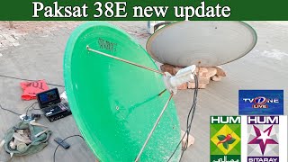 paksat new update  paksat channel list 2024 paksat dish setting [upl. by Ylicic573]