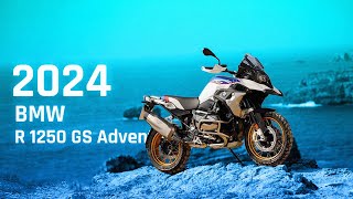 2024 BMW R 1250 GS Adventure  New Color Review and Price Availability [upl. by Weinreb899]