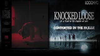 Knocked Loose  Contorted In The Faille LYRICS VIDEO [upl. by Enirolf]