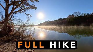 4K Virtual Hike  Fishing Trails  Cleburne State Park [upl. by Lienahs444]