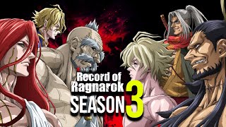 Record of Ragnarok Season 3 Release Date amp Everything We Know [upl. by Oicnoel]