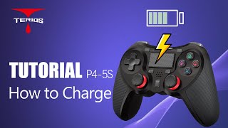 TERIOS GamingHow to Charge for TERIOS 5S Controllers for Playstation 4 [upl. by Ynot]