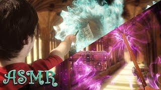 ASMR Harry Potter ⚡ Practise Spells at Hogwarts Roleplay [upl. by Whallon]