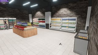 Supermarket Together 04  Pas de vols mais on met des nouveaux produits en rayons [upl. by Derron]