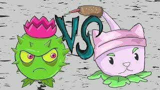 Cattail vs Homing Thistle  Plants vs Zombies 2 [upl. by Johnson864]