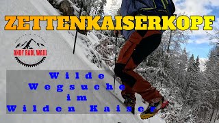 Zettenkaiserkopf 1609m Wilde Wegsuche im Wilden Kaiser [upl. by Valeta]