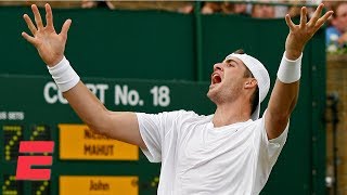 John Isner’s epic Wimbledon 2010 match vs Nicolas Mahut  ESPN Archives [upl. by Leirej289]