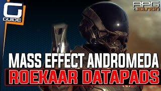 Mass Effect Andromeda  Roekaar Manifestos Datapads Location [upl. by Irfan315]