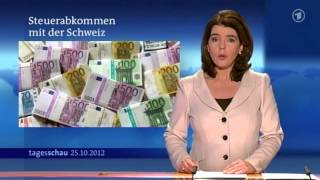 tagesschau 2000 Uhr 25102012 [upl. by Adnaluoy885]