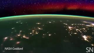 See Earths ionosphere from the ISS  Science News [upl. by Ladnek571]