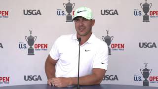 Brooks Koepka Tuesday Interview 2021 US Open Championship at Torrey Pines [upl. by Ynittirb]