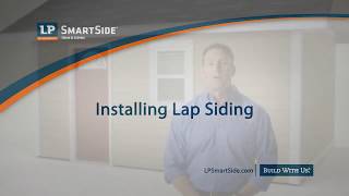 Installing Lap Siding [upl. by Gherardo]