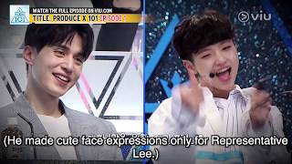 Lee Dong Wook Getting Hit On Produce X 101 EP 1 w Eng Subs [upl. by Tedd]