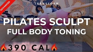 50min FULL BODY PILATES inspired workout  TONE STRETCH LEAN OUT Ultimate Flexibility amp Strength [upl. by Sivatnod515]