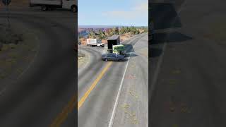 Realistic Highway Car Crashes 16  BeamNGdrive [upl. by Nage]