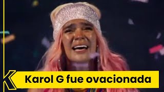 En medio de las lágrimas Karol G cerró su tour ‘Mañana será bonito’ [upl. by Haliek323]