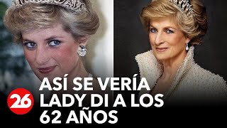 Así se vería Lady Di a los 62 años según la Inteligencia Artificial [upl. by Fransis]