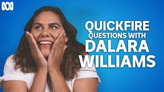 Dalara Williams is here for the quickfire challenge  Quickfire Questions [upl. by Stearns]