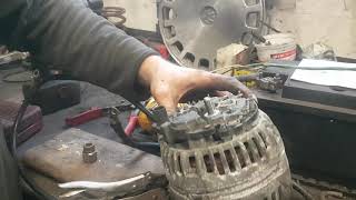 Vw alternator test  fix [upl. by Efron]