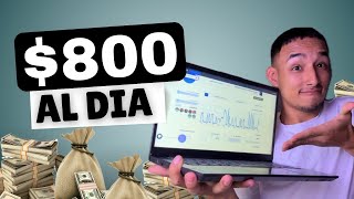 Es aburrido pero GANO 800 dólares al DIA ✅Como GANAR dinero por internet  tutorial paso a paso [upl. by Poland632]