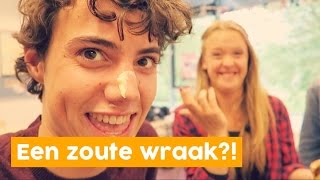 BRUGKLAS PRANK BACKSTAGE 3  niekroozen vlog 24 [upl. by Frasquito]