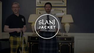 Slanj Kilt amp Trews Jacket  SelfMeasurement Guide [upl. by Leyes]