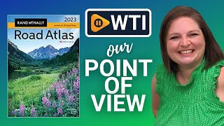 Rand McNally 2023 Road Atlas Book  Our Point Of View [upl. by Ronal]