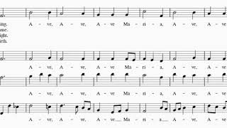 Immaculate Mary SATB [upl. by Stickney]