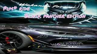 Black Panther customized car [upl. by Ashlan]