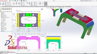 Solidworks Modeling practice 10 [upl. by Brufsky25]