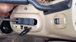 Seatbelt repair 1996 Chrysler Sebring JXI Convertible [upl. by Holden504]