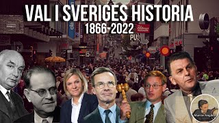 Val i Sveriges Historia 18662022 [upl. by Rexanne]