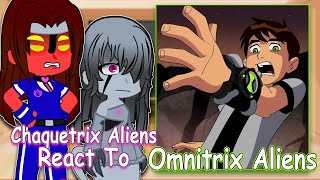 Chaquetrix Aliens React To Ben 10 alien force transformation Gacha Club  Full Video [upl. by Myrtle]