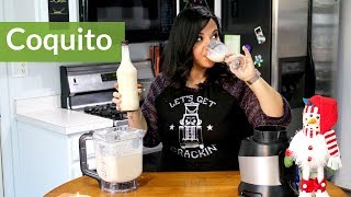 How to make Coquito  Puerto Rican Eggnog no eggs [upl. by Eittah]