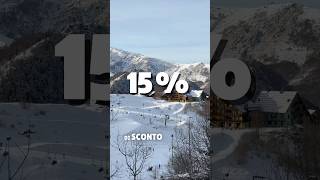 La settimana bianca che aspettavi in Piemonte 🎿 ski snow perte travel skiing [upl. by Nepean]