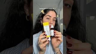 Morning skincare routine for sensitive amp acneprone skin skincare skincareroutine viral shorts [upl. by Casia]