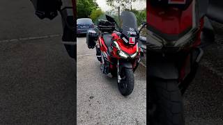 Honda ADV 160 modified motovlog adv160 automobile hondamotorcycle biker [upl. by Merlina]