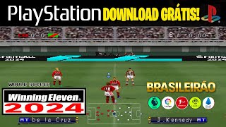 EFOOTBALL 2024 PS1 WINNING ELEVEN ATUALIZADO DOWNLOAD [upl. by Ellersick]