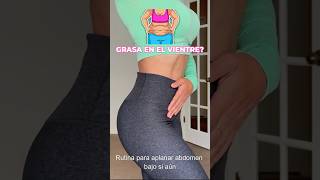 APLANA ABDOMEN BAJO EN 15 DÍAS rutinaejercicios fitnesstips gym [upl. by Ainedrag]