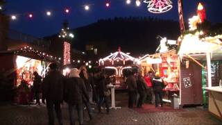 Advents en kerstmarkt in Cochem Moezel Duitsland  Kerst Moezelstreek [upl. by Atsuj]