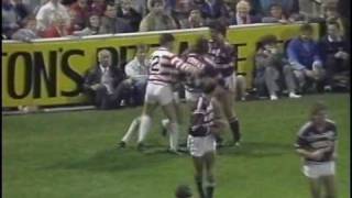 Wigan v Manly  1987 World Club Challenge [upl. by Akinal]