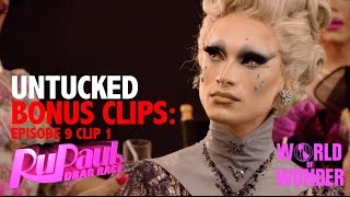 Untucked RuPauls Drag Race Episode 9  Bonus Clip 1 [upl. by Nanine753]