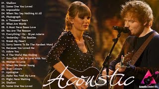 Acoustic 2022  The Best Acoustic Covers of Popular Songs 2022 [upl. by Richela]