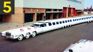 Top 5 Unbelievably LONG Limousines [upl. by Eiznyl]