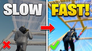 How to INSTANTLY EDIT And BUILD FASTER In FORTNITE [upl. by Hselin164]